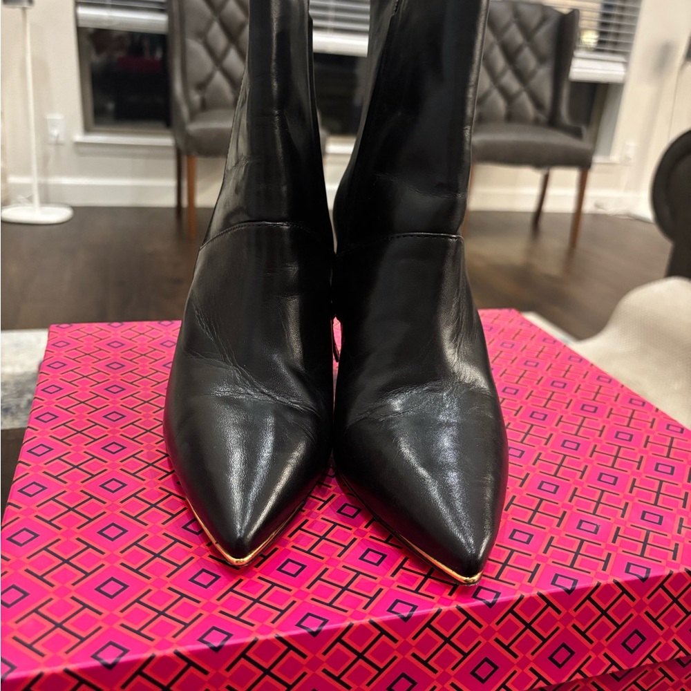 Tory Burch Black Ankle Boots